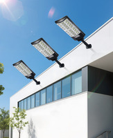 Lampe solaire tout-en-un pour rue, haute luminosité, étanche IP67, détecteur de mouvement, lampe solaire LED extérieure pour route, jardin, paysage