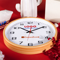 Horloge murale en plastique décorative pour la maison contemporaine design à quartz à face unique salon adapté aiguille nature morte sépare