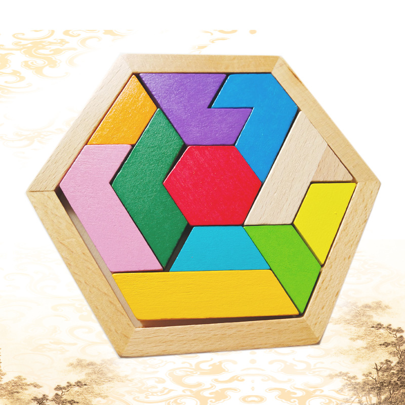Hêtre blocs de construction de forme spéciale édition simple