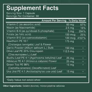 OEM <span class=keywords><strong>Hawthorn</strong></span> <span class=keywords><strong>Berry</strong></span> Hibiscus bawang putih Vitamin B12 sirkulasi Kesehatan & tekanan darah dukungan suplemen tekanan darah - Product Image 3