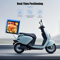 Boîte de livraison intelligente Pixelpulse pour scooter, haute luminosité, affichage LED, boîte à emporter pour repas, écran LED numérique dynamique