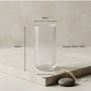 [Holar] Vaso Highball de Plástico Irrompible de 18oz con Diseño Rayado, Hecho en Taiwán, Venta al por Mayor para Restaurantes y Bistrós al Aire Libre - Product Image 3