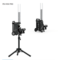 Machine d'entraînement au badminton PUSUN PB-MINI PRO avancée, rechargeable, lanceur de volants multi-angles, outil d'entraînement pour athlètes