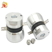 Transduser Ultrasonik Daya Tinggi 28khz 60W Sensor Ultrasonik Transduser Akustik Piezo