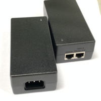 48V 30W Aktiver 1000Mbps PoE-Injektor IEEE802.3AF 3AT PoE-Adapter Gigabit-Ethernet-Switch Antennen-Netzwerk AP CCTV-Kamera