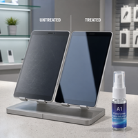 Protecteur d'écran liquide de qualité industrielle A1, nano micro-silice, céramique invisible modifiée, anti-rayures, anti-traces de doigts