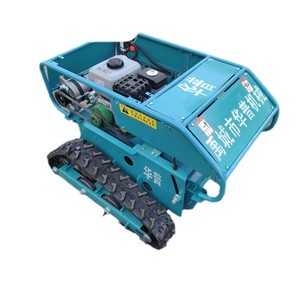 Tondeuse à gazon télécommandée Huapu, bac à herbe de 100 L, moteur à essence 4 temps, lame rotative de qualité professionnelle - Product Image 1