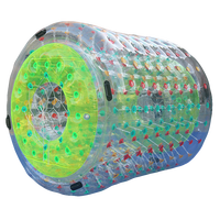 Boule de zorbing gonflable géante, boule de zorbing pour adultes, tube gonflable pour la terre, boule de zorbing de taille humaine à vendre