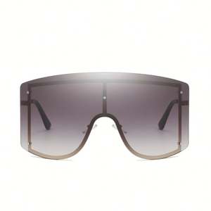 Gafas de Sol Grandes de Moda con Logotipo Personalizado para Hombre y Mujer, Gafas de Sol Extra Grandes para Mujer - Product Image 2