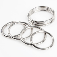 Vente en gros de joints toriques en métal de haute qualité de nouveau style, diamètre intérieur de 2 pouces, soudé, robuste, anneau rond solide coulé sans couture