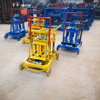 Machine de fabrication de briques creuses en cendres volantes, ligne de production de briques portables et mobiles, machine automatique de fabrication de briques en ciment, moteur hydraulique
