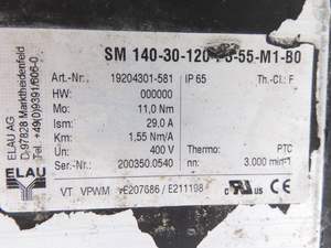 SM 140-30-120-1P3-55-M1-B0, ELAU - Product Image 2