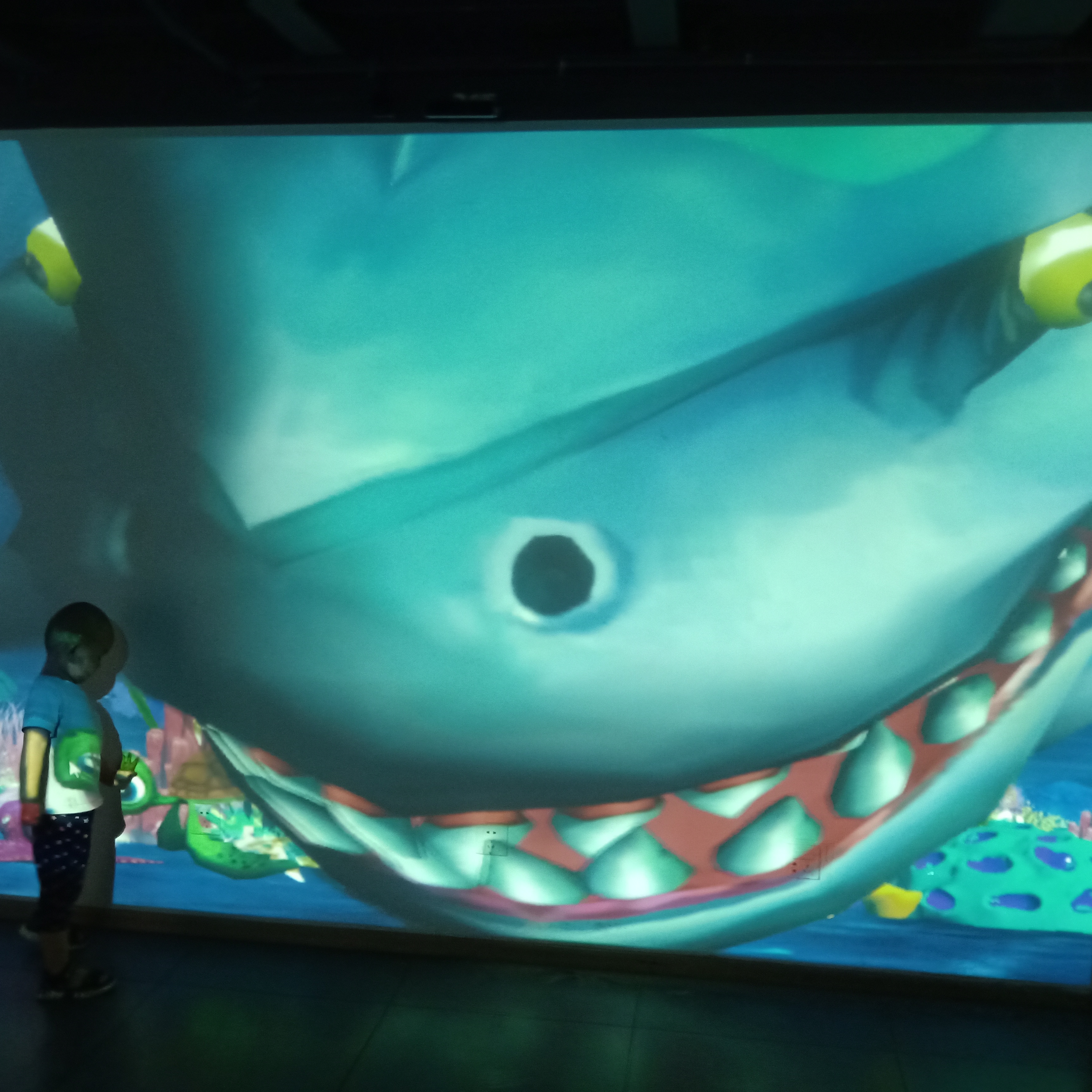 Defi горячий продукт 3D AR Интерактивная проекция картина на стену граффити аквариум лес дети Рисование 3 игры