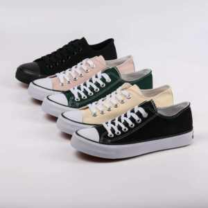 أحدث صيحات الموضة العصرية عالية الجودة للسيدات قماش للجنسين أحذية غير رسمية متعددة الألوان أو قمة منخفضة للنساء - Product Image 3