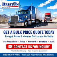 Réservoir de liquide de refroidissement sous pression haute résistance adapté aux Freightliner 108SD 2018-12, Freightliner 114SD 2018-12, Freightliner M2
