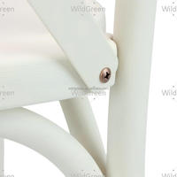 Chaises empilables en résine plastique blanche, durables, pour mariage, fête, restaurant, hôtel, vente en gros d'usine