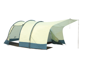 Tente de camping tunnel classique imperméable en PVC pour 3 personnes, une chambre, une couche, quatre saisons, produite sur mesure pour le backpacking - Product Image 1