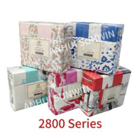 Parure de Draps US la Plus Vendue en Microfibre Douce Brossée – Drap Plat et 6 Pièces