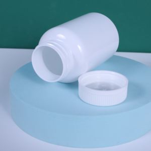 Flacon à pilules en plastique blanc personnalisé 100 ml 150 ml 200 ml 250 ml 300 ml Contenant en PEHD - Product Image 4