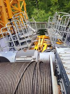 Grúa Torre Zoomlion WA7025-12E 2021 Usada, Capacidad de Elevación de 12 Toneladas, 60m de Altura, Informe de Inspección de Componentes Principales del Motor, Video de Inspección 1000 - Product Image 4