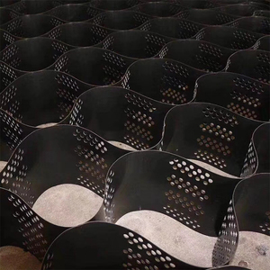Géocell en HDPE pour la construction routière, géocell <span class=keywords><strong>noir</strong></span>, <span class=keywords><strong>grille</strong></span> à gravier - Product Image 2