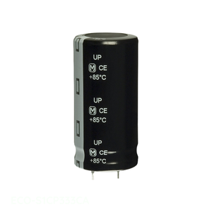 Condensateur à montage traversant 33000 uF CAP ALUM 33000UF 20% 16V SNAP TH ECO-S1CP333CA – Distributeur agréé - Product Image 1