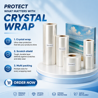 Film rétractable POF recyclable OEM ODM, haute transparence, résistant aux perforations, livraison rapide pour l'emballage de marque-pages
