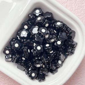 Perles en vrac en acrylique multicolores de 10 mm à bas prix pour la fabrication artisanale de bracelets et accessoires de bijoux - Product Image 5