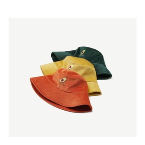 Sombrero de Pescador de Pana Bordado Personalizado de Alta Calidad para Mujer, Estilo Casual, para Verano e Invierno, Venta al Por Mayor - Product Image 6