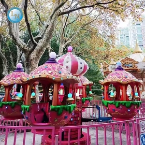 Carrousel rotatif d'avion pour enfants en fibre de verre Zhengzhou LINO pour une utilisation dans un centre commercial intérieur - Product Image 5