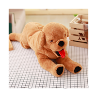 Coussin en peluche chien Golden Retriever Labrador, grand jouet en peluche rembourré en coton PP, écologique, anti-stress, super doux