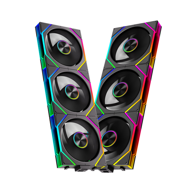 Server Fan CPU Fan 120mm 4Pin PWM ARGB Copper & Aluminum Heatsink Fluid Bearing Gaming PC Cooling System