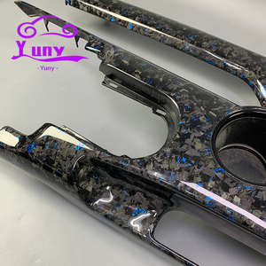 Cubierta de Fibra de Carbono Forjada para el Tablero Interior, Kit de 3 Orificios para Ford <span class=keywords><strong>Mustang</strong></span> 2015-2023 - Product Image 5