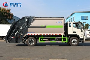 Camión Compactador de Gran Volumen de 15cbm con Cargador de Contenedores Integrado - Product Image 2