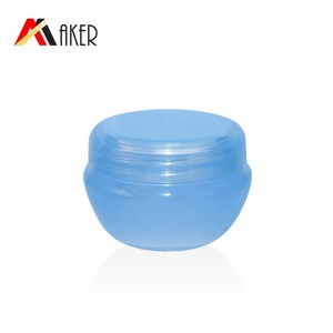 Prêt à expédier <span class=keywords><strong>petit</strong></span> MOQ semi transparent bleu 20g <span class=keywords><strong>pot</strong></span> en <span class=keywords><strong>plastique</strong></span> pp <span class=keywords><strong>pour</strong></span> la crème cosmétique - Product Image 1