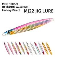 Cuillère de pêche verticale 100g 11,5cm pour la pêche au jigging - Vente en gros |   Jig métallique pour la pêche en eau profonde |   Personnalisation OEM |   Quantité minimum de commande : 100 pièces