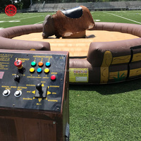 Manèges mécaniques pour adultes et enfants, utilisables en intérieur et en extérieur, à vendre : Machine de rodéo gonflable pour taureau mécanique à vendre