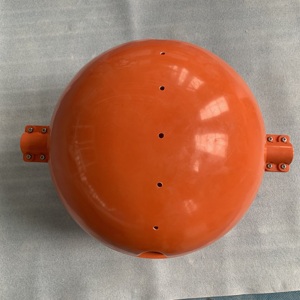 Bola de advertencia personalizada de fábrica FRP Bola de advertencia de aviones Bola de advertencia de fibra de vidrio de 600mm - Product Image 5