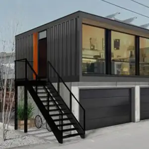 Prefabrictated Tiny Container House Quick Building 20ft Useful Large Container House