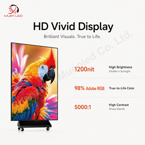 จอแสดงผล LED ในร่ม CHB1.53 GOB ความสว่าง 600cd แบบพับได้ พร้อมจอ LCD 3840HZ สำหรับตู้โฆษณา - Product Image 3