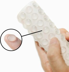 แผ่นยางซิลิโคนใสกันกระแทกสำหรับตู้  ลดเสียง  กันลื่น  ป้องกันผนัง - Product Image 3