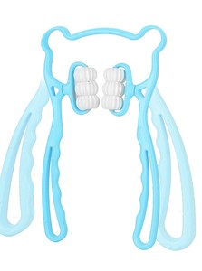 Jambe lombaire abdomen cou masseur thérapie cou épaule double point rouleau <span class=keywords><strong>auto</strong></span>-<span class=keywords><strong>massage</strong></span> outils soulager la pression des mains <span class=keywords><strong>Massage</strong></span> profond - Product Image 2