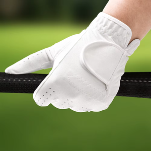 Dericsson Unisex PU Leather <b>Golf</b> Gloves Anti Slip Wear Resistant Sweat Absorbing Breathable Outdoor Sports Training Hand Gloves - Product Image 1