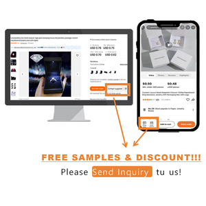 Weimei ใหม่กล่องเก็บเครื่องประดับกำมะหยี่แบบมีซิปสำหรับเดินทางสำหรับสร้อยข้อมือสร้อยคอแหวน - Product Image 5