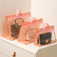 Promotion Choc : Sacs Antipoussière Transparents pour Sacs à Main et Organisateur Suspendu à Fermeture Éclair pour Sacs à Main