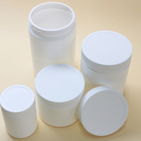 Bouteilles de stockage en plastique pour poudre de protéines de qualité alimentaire en gros, conteneur en plastique pour poudre de lait de 1 litre