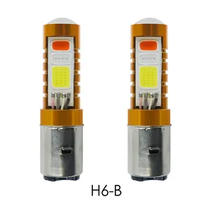 H4 h6 3led COB 3SMD Fog lamp Driving Light Lamp Bulb Ice Blue LED Car Auto Daytime Running Light DRL DC12V