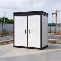 Toilettes mobiles préfabriquées en conteneur, toilettes publiques portables d'extérieur, toilettes modulaires avec un design européen moderne pour les parcs et les zones scéniques