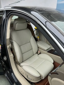 Coprisedile Universale in Pelle PU per Auto, Protezione per Sedili Anteriori, Compatibile con BMW, Audi, Ford, <span class=keywords><strong>Seat</strong></span> <span class=keywords><strong>Leon</strong></span> - Product Image 2