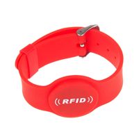 Bracelet réglable en silicone RFID NFC logo personnalisé Bracelet de montre étanche Paiement sans espèces Smart Ticket